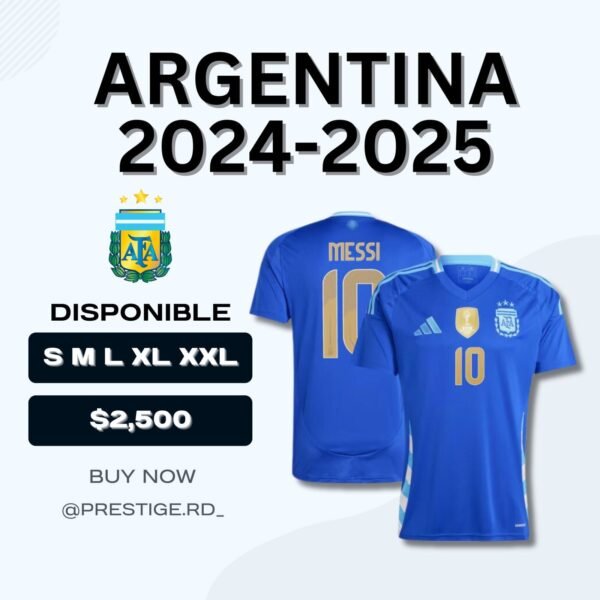 Argentina 24-25 Away  (Messi)   24-25
