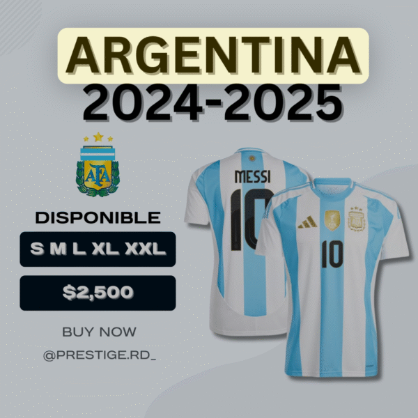 Argentina Home  (Messi)   24-25