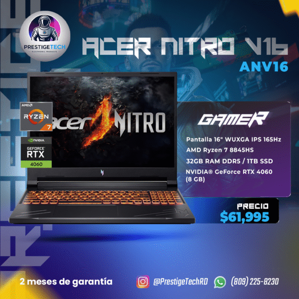 Acer Nitro ANV16 RTX 4060